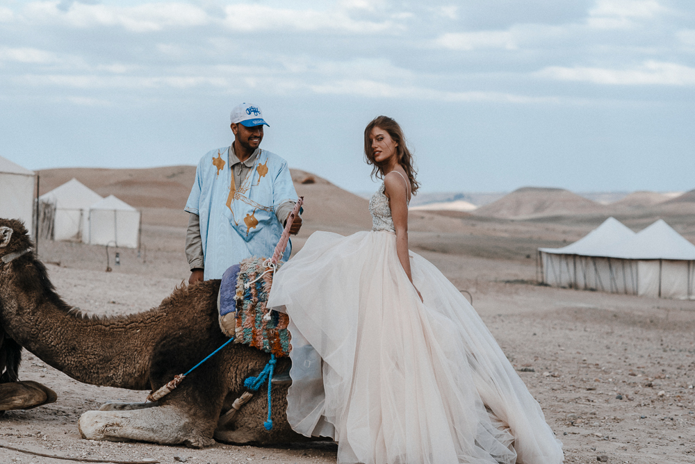 Galiah Lahav Bridal Shoot at Scarabeo Camp in Marrakech