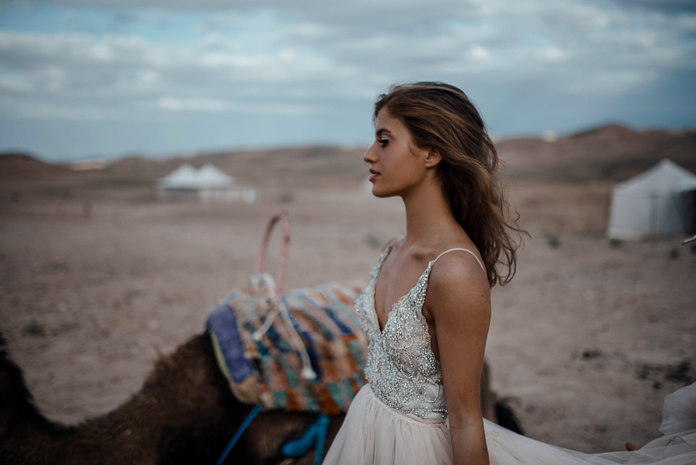 Galiah Lahav Bridal Shoot at Scarabeo Camp in Marrakech