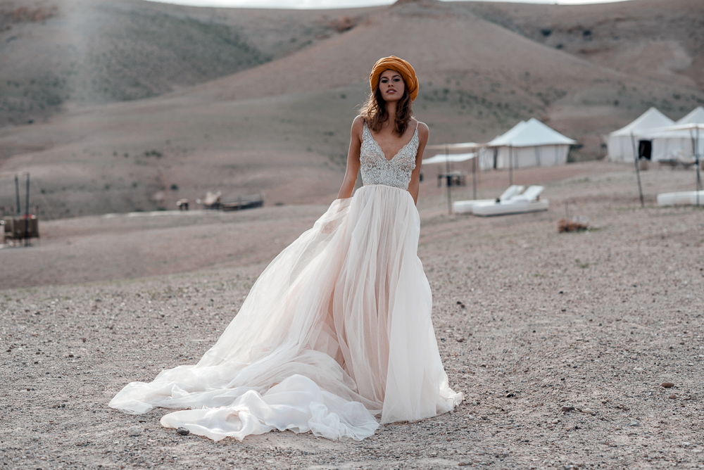 Galiah Lahav Bridal Shoot at Scarabeo Camp in Marrakech