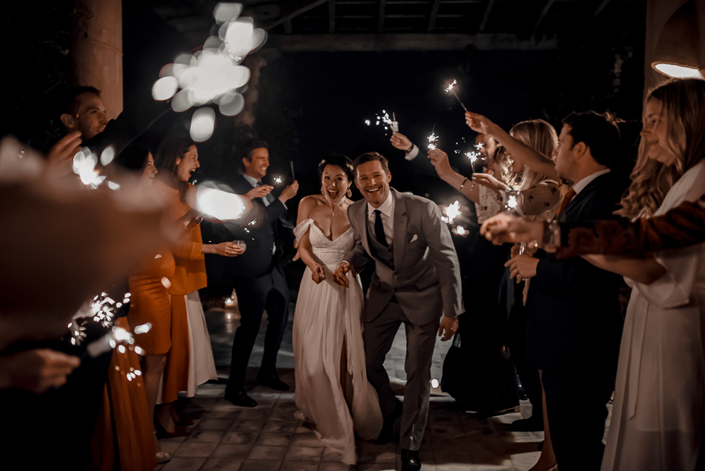 Kim & Xavier's andalusian hacienda wedding in Seville