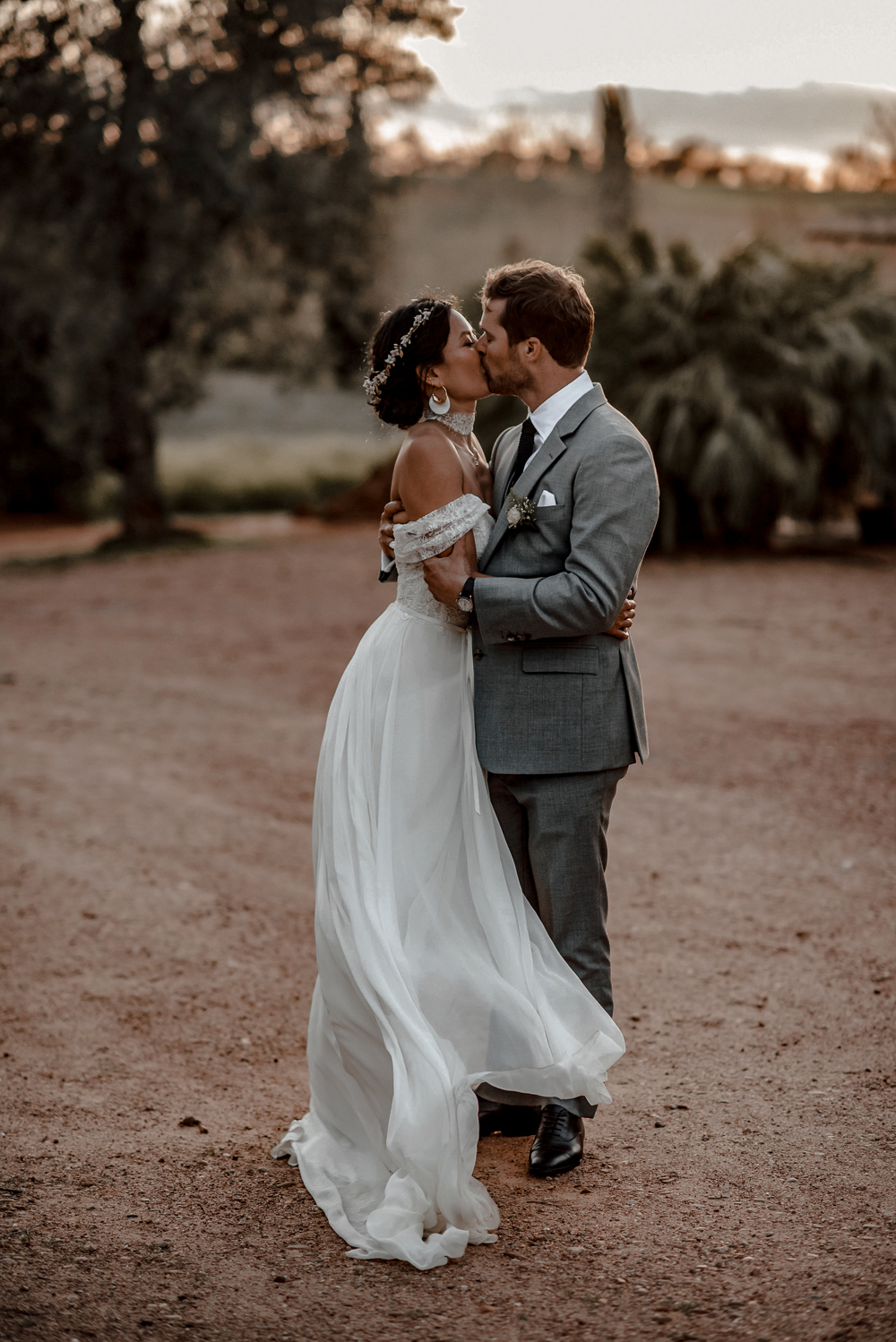 Kim & Xavier's andalusian hacienda wedding in Seville