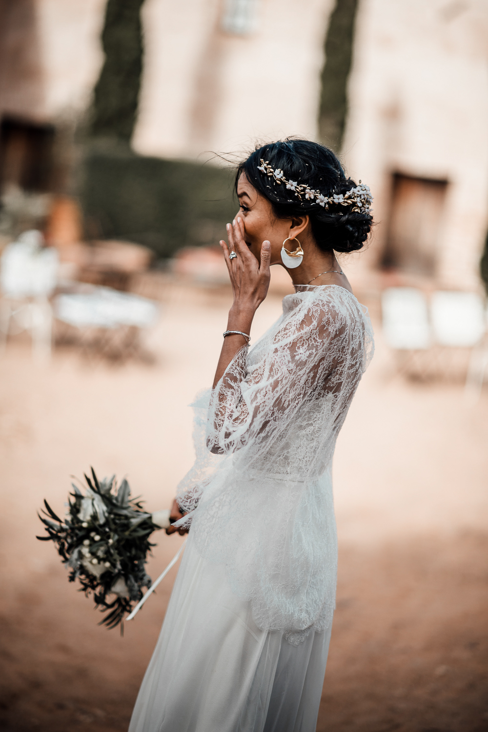 Kim & Xavier's andalusian hacienda wedding in Seville