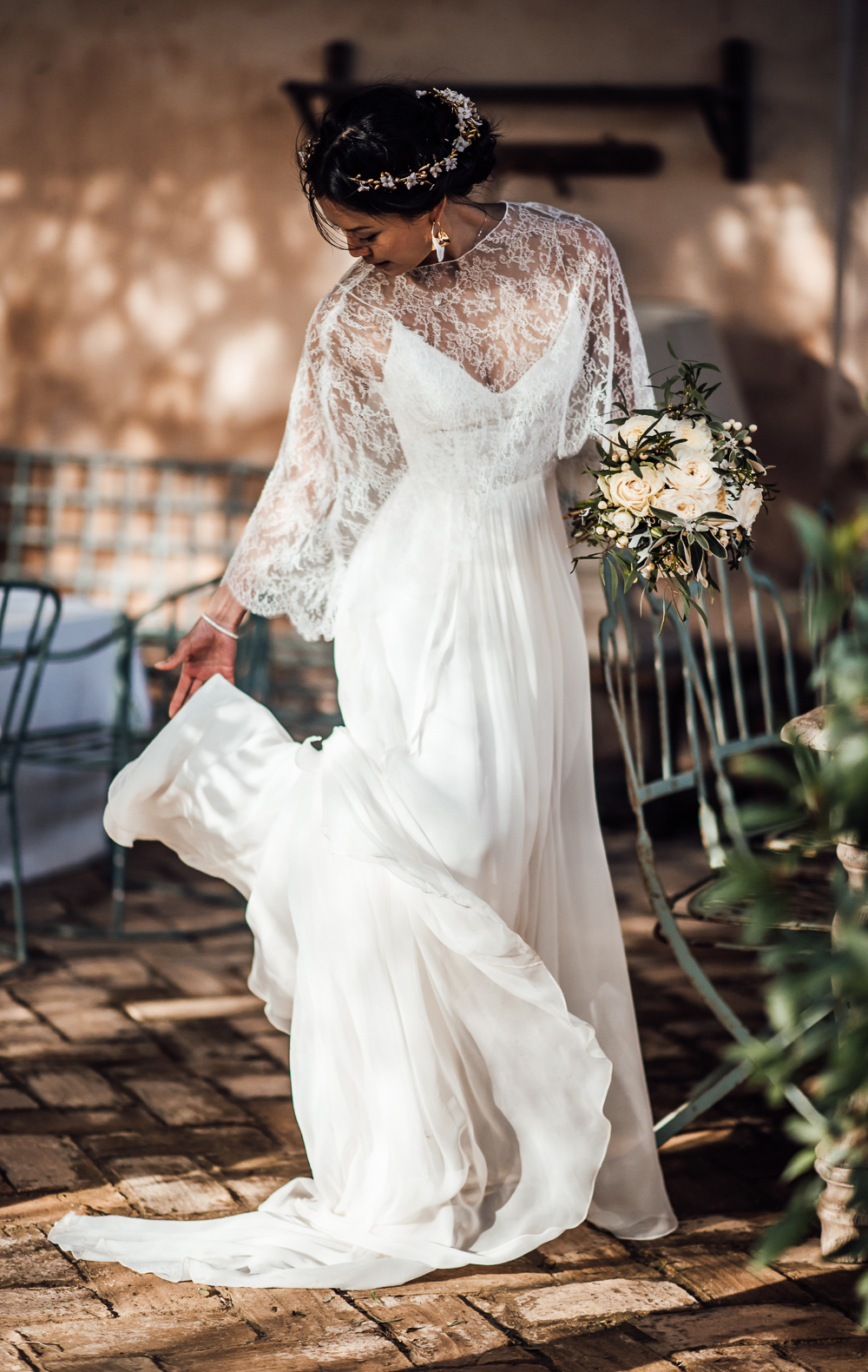 Kim & Xavier's andalusian hacienda wedding in Seville