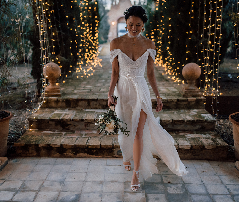 Kim & Xavier's andalusian hacienda wedding in Seville